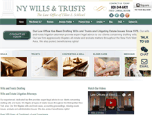 Tablet Screenshot of nywillsandtrustslawyer.com